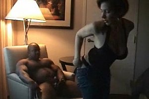 Amateur white Milf gets fucked by a black man.