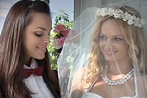 lesbian weddings porn